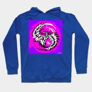 kitsch black phoenix ecopop Hoodie